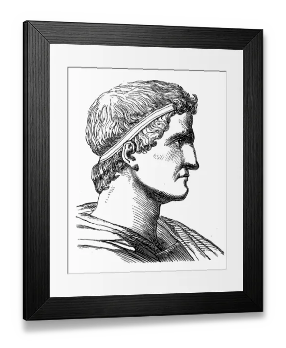 Framed Print : Lucius Cornelius Sulla Felix, 138 BC - 78 BC