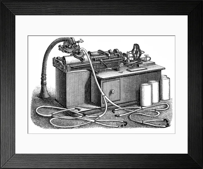 Framed Print : Edisons Phonograph Framed Print : Edisons Phonograph