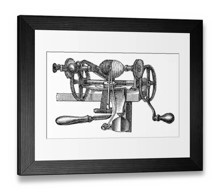 Framed Print : Fruit peeler tool Framed Print : Fruit peeler tool