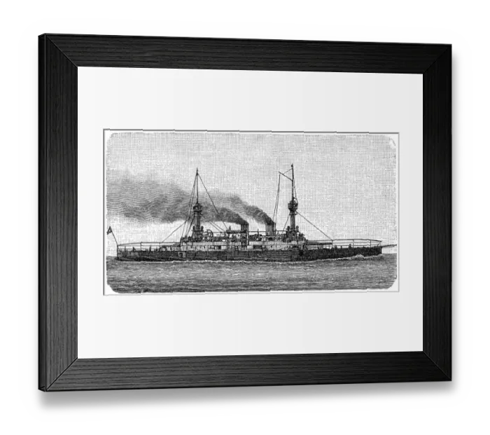 Framed Print : Modern protected cruiser Framed Print : Modern protected cruiser