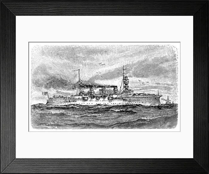 Framed Print : Modern protected cruiser Framed Print : Modern protected cruiser
