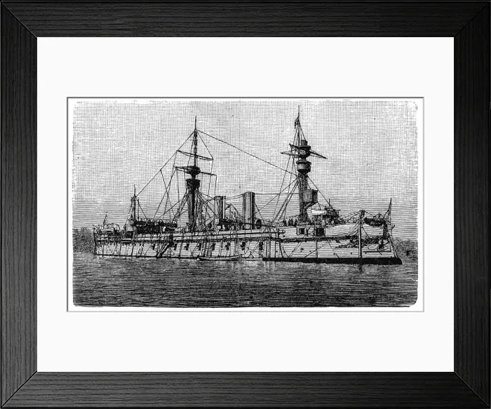 Framed Print : Old battery ship Framed Print : Old battery ship