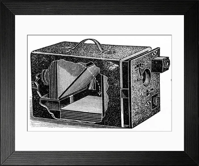 Framed Print : Moment Hand Camera Framed Print : Moment Hand Camera