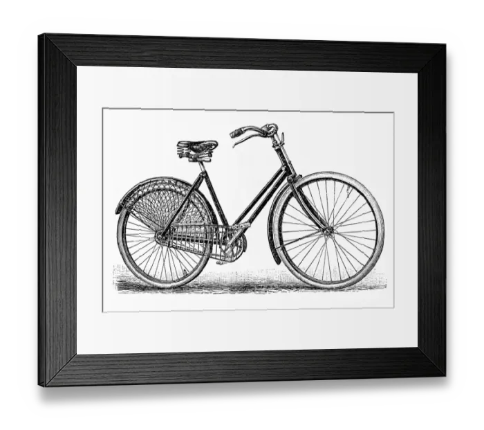 Framed Print : Land rover ladies bike Framed Print : Land rover ladies bike