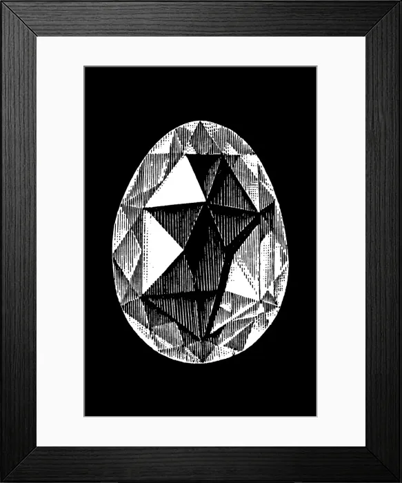 Framed Print : Sancy diamond Framed Print : Sancy diamond