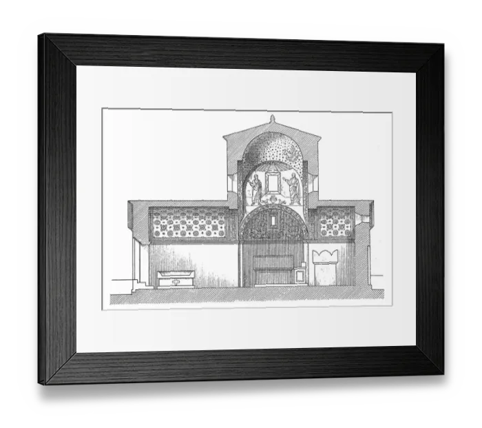 Framed Print : Galla Placidias tomb in Ravenna Framed Print : Galla Placidias tomb in Ravenna