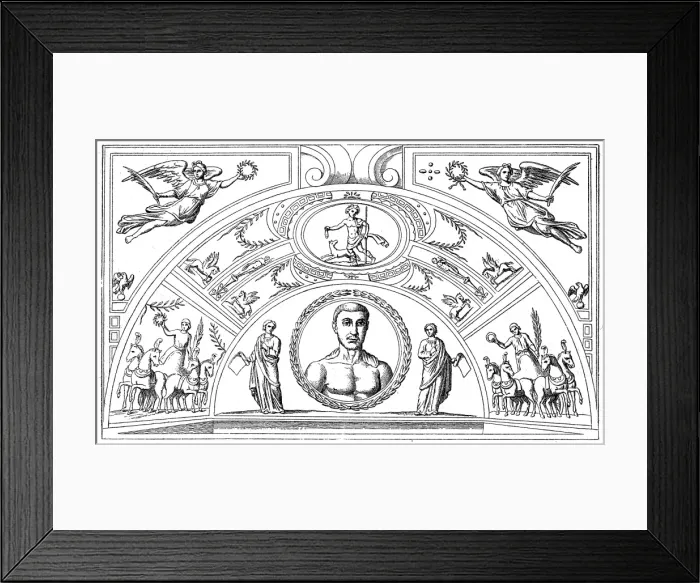 Framed Print : Catacomb of St. Thraso and St. Saturninus Framed Print : Catacomb of St. Thraso and St. Saturninus