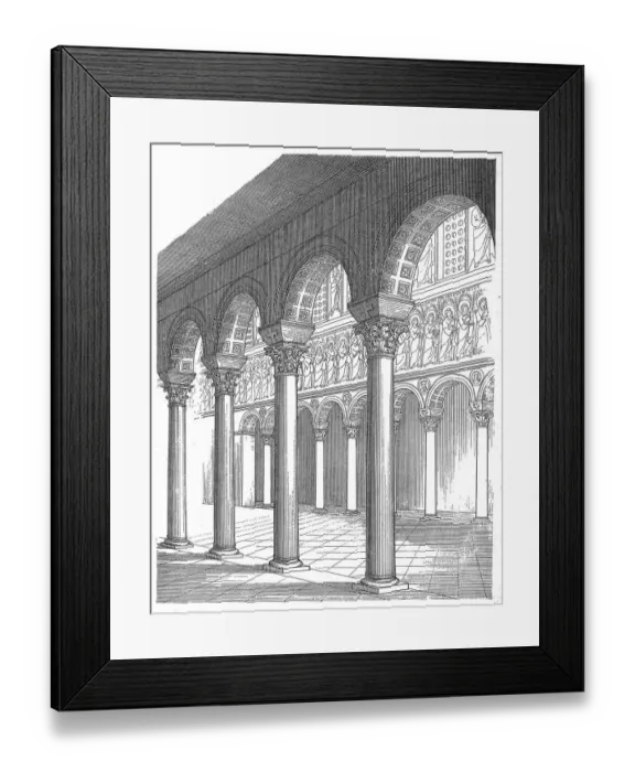 Framed Print : Basilica of Sant Apollinare Nuovo