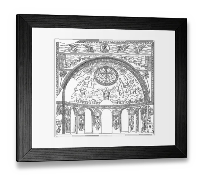 Framed Print : Basilica of SantaApollinare in Classe, Ravenna, Italy Framed Print : Basilica of SantaApollinare in Classe, Ravenna, Italy