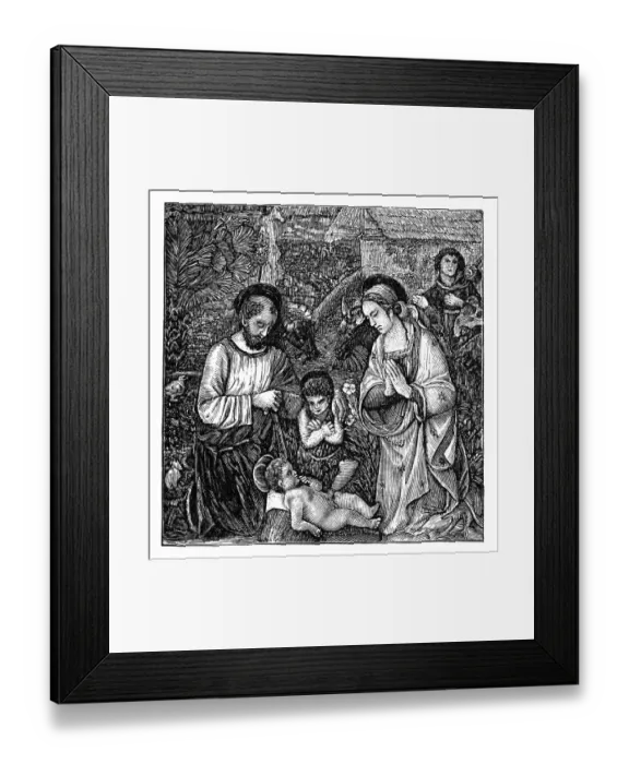 Framed Print : Andrea della Robbia, Holy Family Framed Print : Andrea della Robbia, Holy Family