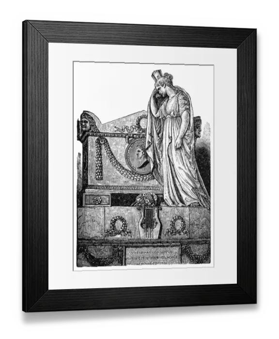 Framed Print : Tomb of Vittorio Alfieri Framed Print : Tomb of Vittorio Alfieri
