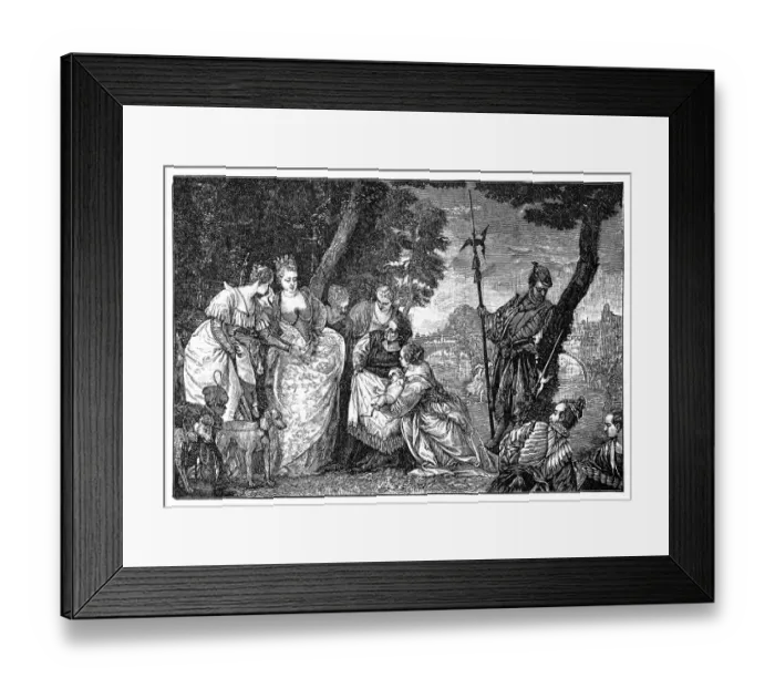 Framed Print : Paolo Veronese, Finding the Moses Framed Print : Paolo Veronese, Finding the Moses