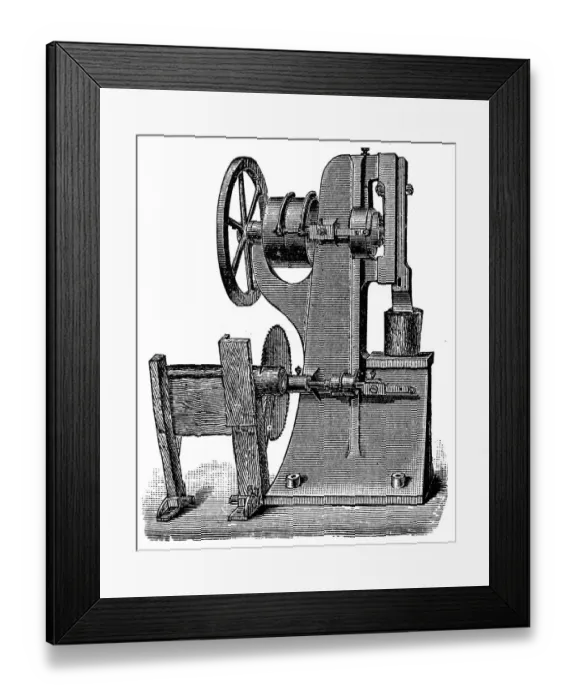 Framed Print : Wood Processing Machin Framed Print : Wood Processing Machin