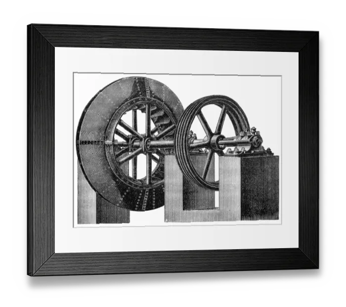 Framed Print : Large ventilator (weather machine) Framed Print : Large ventilator (weather machine)