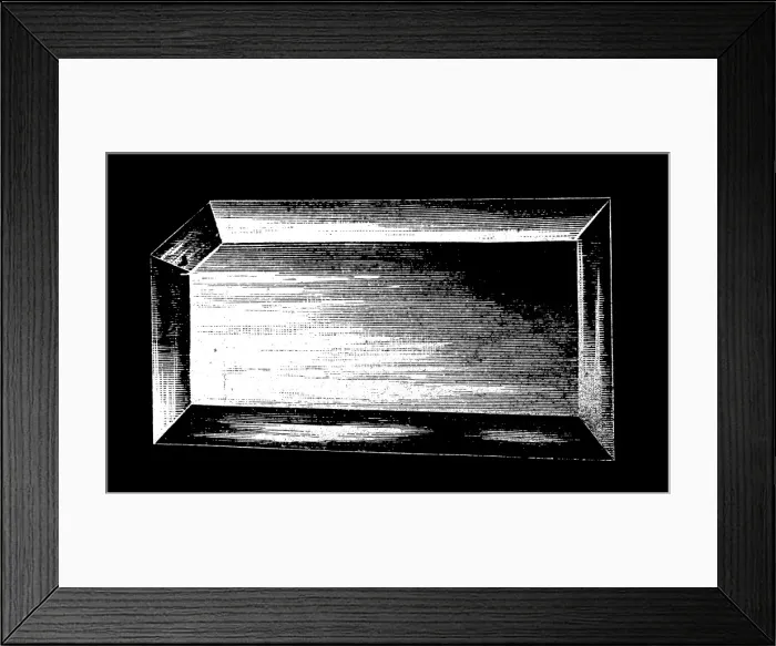Framed Print : Great Table diamond