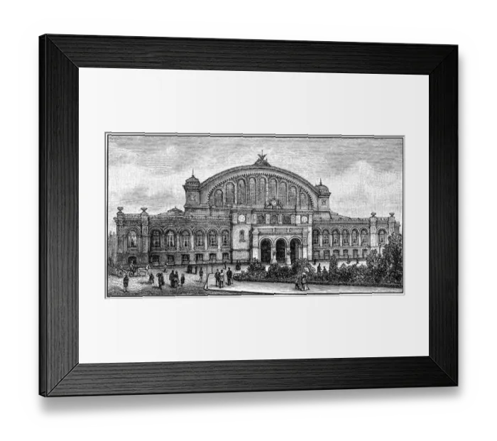 Framed Print : Berlin Anhalter Bahnhof Framed Print : Berlin Anhalter Bahnhof
