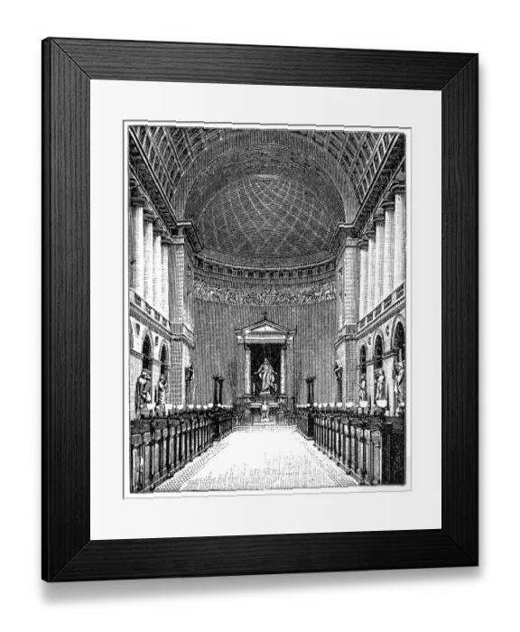 Framed Print : Church of Our Lady - Vor Frue kirke, Copenhagen Framed Print : Church of Our Lady - Vor Frue kirke, Copenhagen