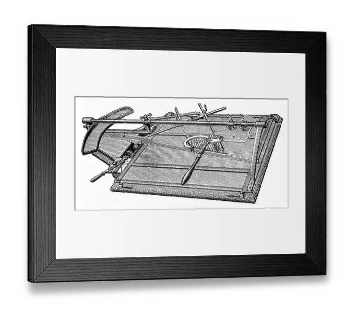 Framed Print : Pantograph Framed Print : Pantograph
