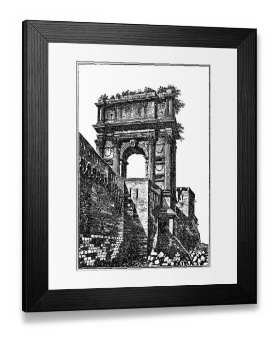 Framed Print : Arc de Triomphe Framed Print : Arc de Triomphe