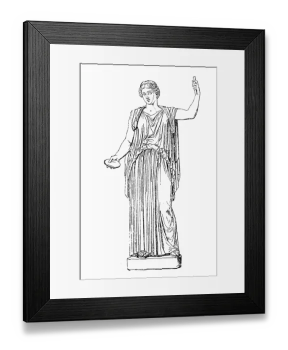 Framed Print : Demeter, Greek goddess Framed Print : Demeter, Greek goddess