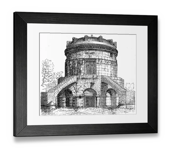 Framed Print : Mausoleum of Theoderic in Ravenna Italy Framed Print : Mausoleum of Theoderic in Ravenna Italy