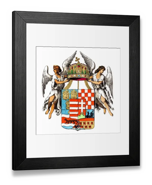 Framed Print : Kingdom of Hungary Framed Print : Kingdom of Hungary