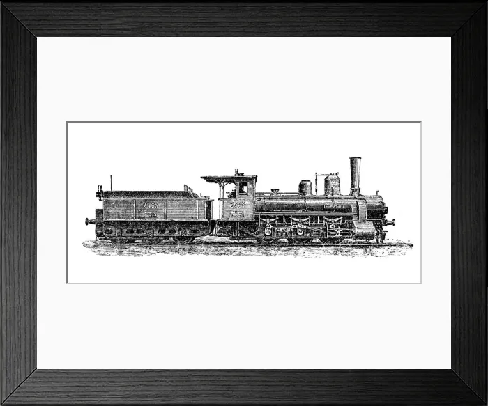 Framed Print : High-speed Locomotive Framed Print : High-speed Locomotive