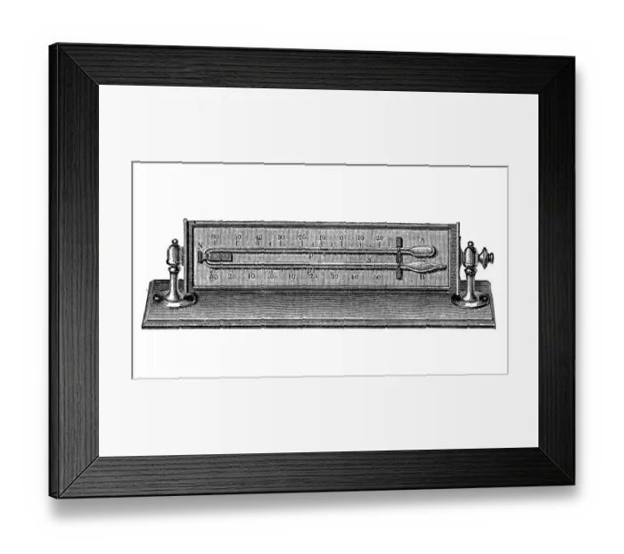 Framed Print : Thermometer Framed Print : Thermometer
