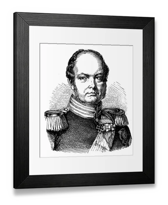 Framed Print : Frederick William IV (1795-1861), Prussian king