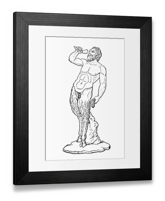 Framed Print : Greek god of the wild Pan Framed Print : Greek god of the wild Pan