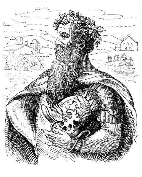 King Gambrinus, the King of Beer
