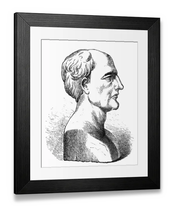 Framed Print : Marcus Claudius Marcellus (268-208 BC)