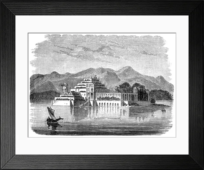 Framed Print : Isola Bella in Lake Maggiore Framed Print : Isola Bella in Lake Maggiore