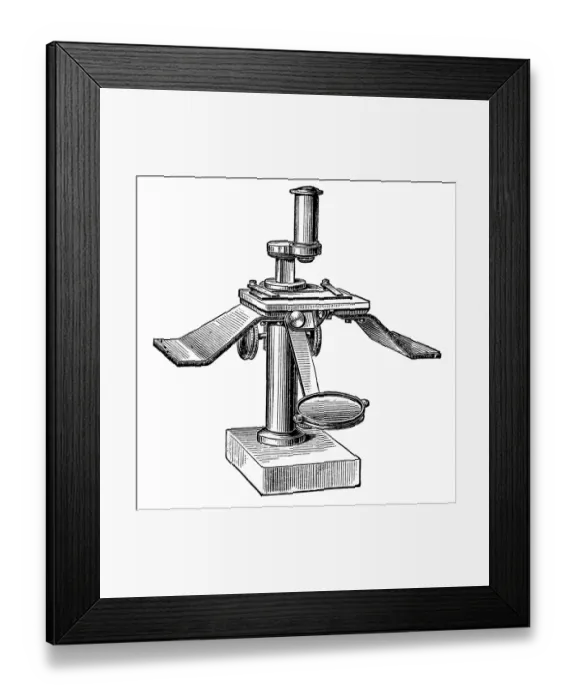 Framed Print : Zeiss dissecting microscope Framed Print : Zeiss dissecting microscope