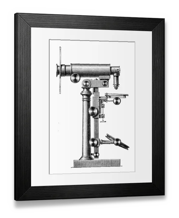Framed Print : Zeiss dissecting microscope Framed Print : Zeiss dissecting microscope