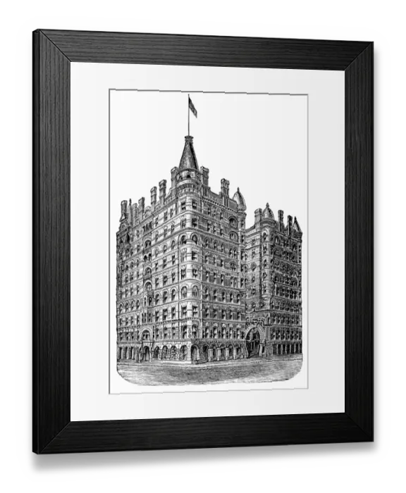Framed Print : The Pullman Building Framed Print : The Pullman Building
