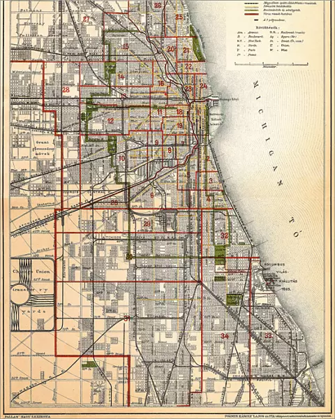 Chicago map