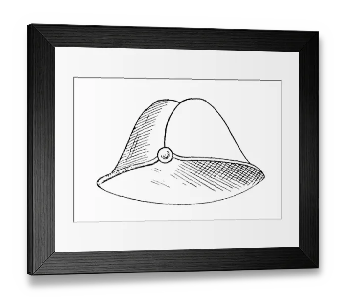 Framed Print : German cap Framed Print : German cap