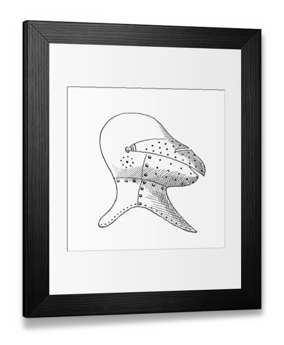 Framed Print : Germany combat helmet Framed Print : Germany combat helmet