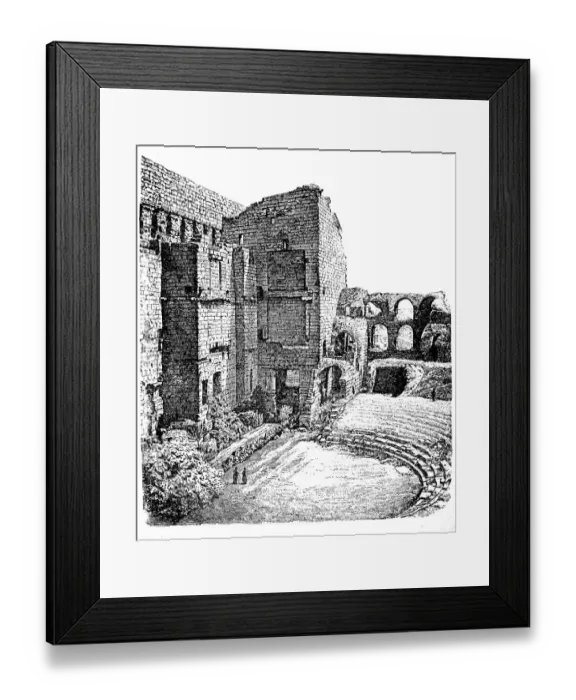 Framed Print : Roman Theatre of Orange Framed Print : Roman Theatre of Orange