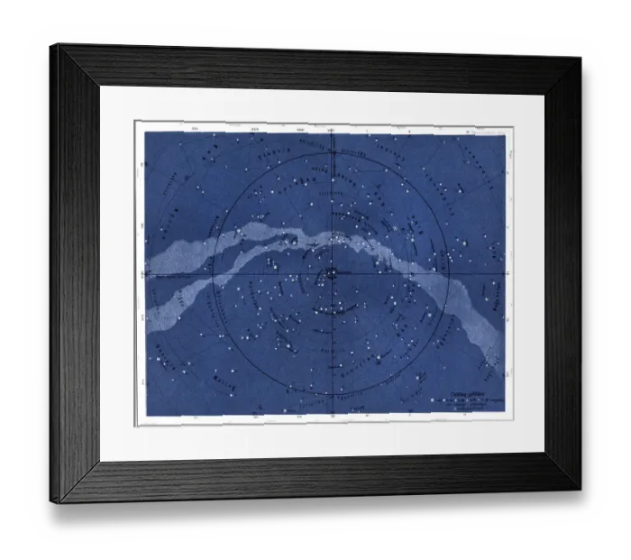 Framed Print : The northern sky