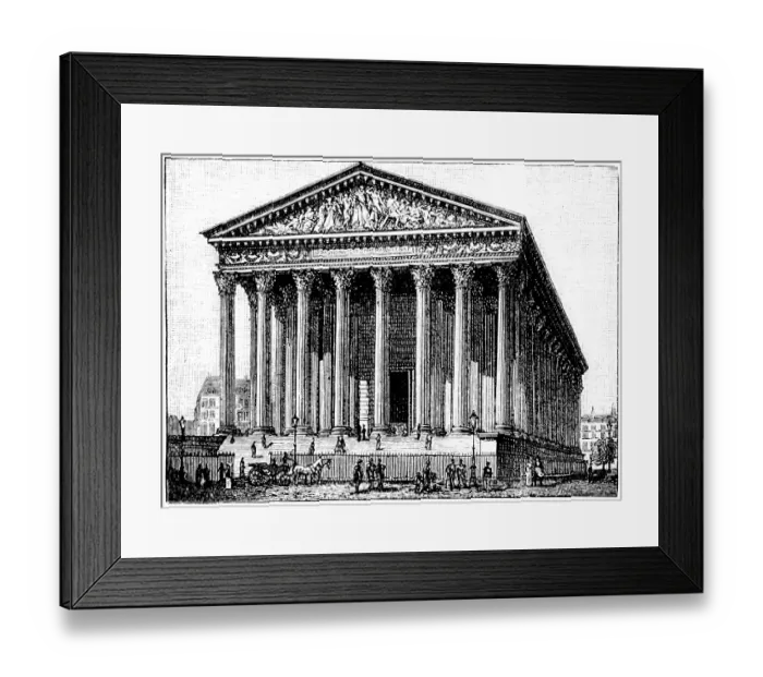Framed Print : Parisian church La Madeleine Framed Print : Parisian church La Madeleine
