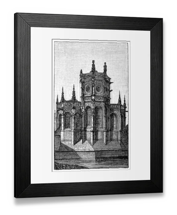 Framed Print : Church of Saint-Pierre in Caen, Normandy Framed Print : Church of Saint-Pierre in Caen, Normandy