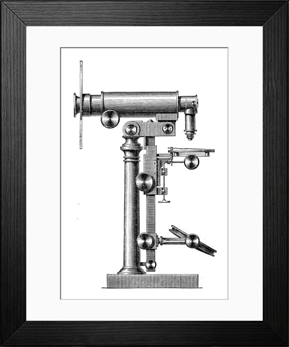 Framed Print : Microscope Framed Print : Microscope