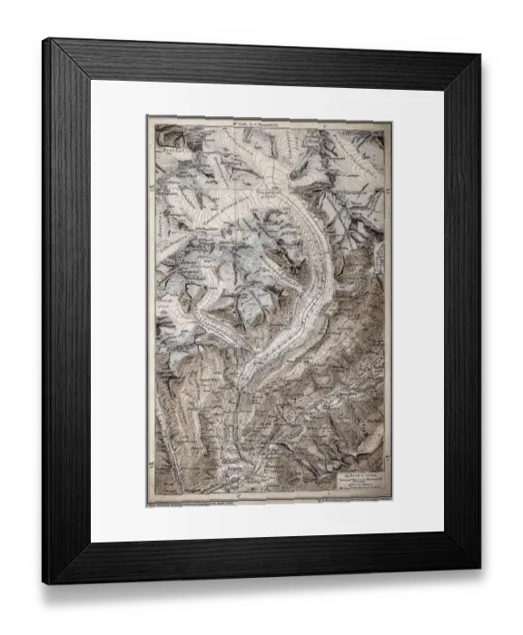 Framed Print : Aletsch Glacier Framed Print : Aletsch Glacier