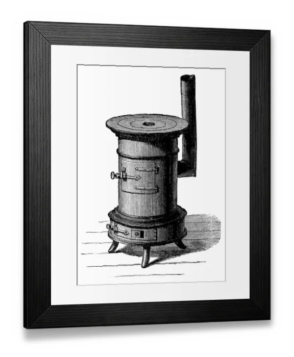 Framed Print : Furnace metal Framed Print : Furnace metal