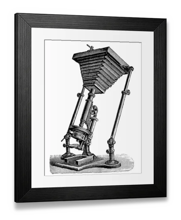 Framed Print : Ancient macro camera Framed Print : Ancient macro camera