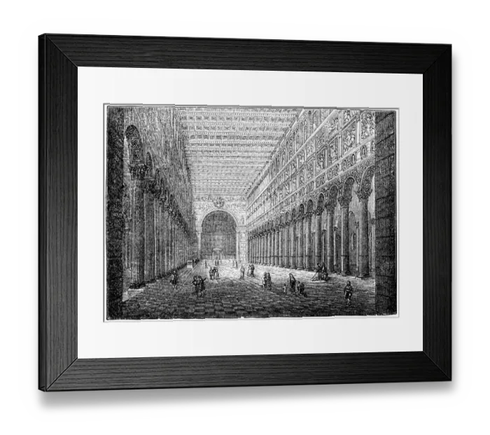 Framed Print : Basilica of Saint Paul Outside the Walls Framed Print : Basilica of Saint Paul Outside the Walls
