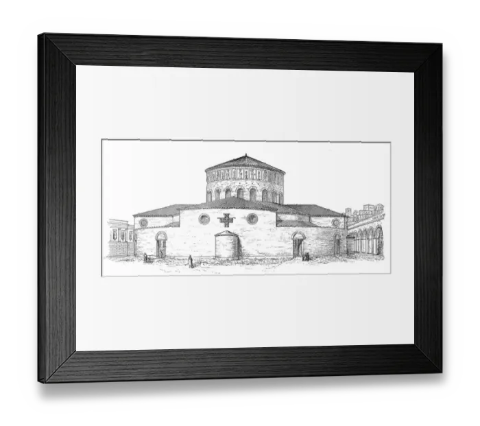 Framed Print : Santo Stefano Rotondo Basilica, Rome Framed Print : Santo Stefano Rotondo Basilica, Rome