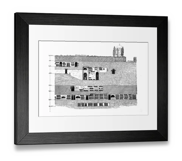 Framed Print : St. Callixtus catacombs in Rome Framed Print : St. Callixtus catacombs in Rome